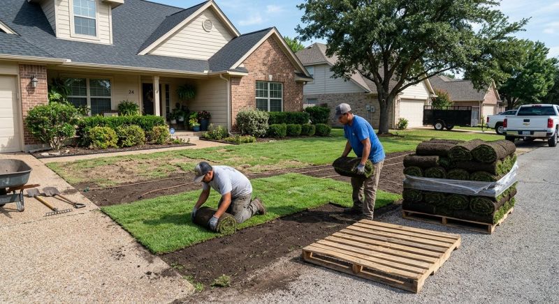 Fescue Sod Installation in Aiken, SC